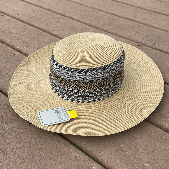 San Diego Hat Company Accessories - NEW Women’s UPF 50+ Braided Straw Hat